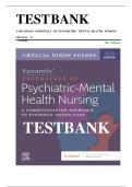 TEST BANK Varcarolis&rsquo; Essentials of Psychiatric Mental Health Nursing&colon; A Communication Approach to Evidence-Based Care 5th Edition By Chyllia D Fosbre &vert; Complete Guide chapter 1-28