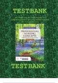TEST BANK Professional Nursing Concepts Competencies for Quality Leadership 4th Edition Finkelman