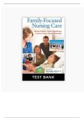 Test Bank For Family Focused Nursing Care 1st Edition By Sharon A&period;Denham