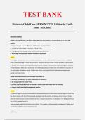 TEST BANK for Maternal-Child Care NURSING 7TH Edition by Emily Slone McKinney &vert; Questions and Correct Anwers with Rationales &vert; latest update 2025&sol;2026 &vert; A&plus; GRADE 