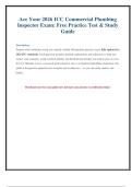 Certify with Confidence&colon; 2026 ICC Commercial Plumbing Inspector Practice Exam & Study Guide