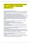 CESGA EXAM QUESTIONS WITH 100&percnt; CORRECT ANSWERS &lpar;GRADED A&plus;&rpar; 