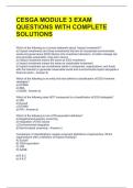 CESGA MODULE 3 EXAM QUESTIONS WITH COMPLETE SOLUTIONS 