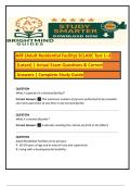 ARF &lpar;Adult Residential Facility&rpar; SCLARC Test 1&ndash;3 &lpar;Latest 2023&ndash;2025&rpar; &vert; Actual Exam Questions & Correct Answers &vert; Complete Study Guide