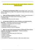 EFD &lpar;Emergency Fire Dispatch&rpar; Foundations Test Prep 2025&colon; Roles&comma; FPDS System & Dispatch Laws &vert; Q&A