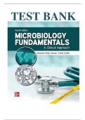 Test bank for microbiology fundamentals a clinical approach 4th edition marjorie kelly cowan heidi smith &lpar;1&rpar;