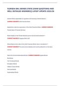 FLORIDA BAIL BONDS STATE EXAM QUESTIONS AND WELL DETAILED ANSWERS&vert;&vert; LATEST UPDATE 2025&sol;26
