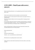 CON 1200V - Final Exam with correct answers&period;