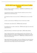 ECON 2102 Exam Questions and Correct Verified Answers