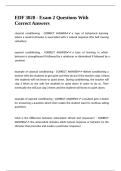 EDF 3020 - Exam 2 Questions With Correct Answers