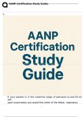 &Tab;AANP Certification Study Guide