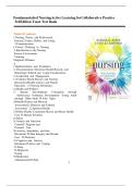 Test Bank for Fundamentals of Nursing&colon; Active Learning for Collaborative Practice 3rd Edition By Barbara L Yoost LATEST VERSION