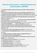 Smart Serve Exam Practice &mdash; 2025&sol;2026 &mdash; 128 Actual Questions and Correct Answers