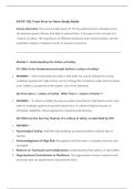 IHI PS 102&colon; From Error to Harm Study Guide