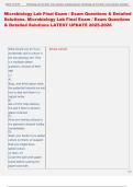 Exam &lpar;elaborations&rpar; Microbiology Lab 