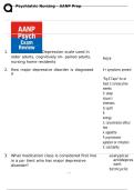Psychiatric Nursing &ndash; AANP Prep
