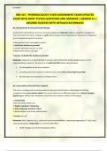 BSN 315 - PHARMACOLOGY II HESI ASSIGNMENT EXAM UPDATED EXAM WITH MOST TESTED QUESTIONS AND ANSWERS &vert; GRADED A&plus; &vert; ASSURED SUCCESS WITH DETAILED RATIONALES
