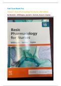 Full Test Bank For Clayton&rsquo;s Basic Pharmacology For Nurses 19th Edition By Michelle J&period; Willihnganz &comma;Samuel L&period; Gurevitz&comma; Bruce D&period; Clayton 