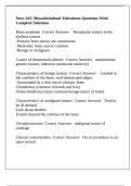 Nurs 243&colon; Musculoskeletal Alterations Questions With Complete Solutions