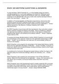 ENCE 325 MIDTERM QUESTIONS & ANSWERS