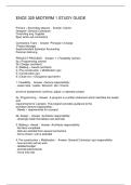 ENCE 325 MIDTERM 1 STUDY GUIDE