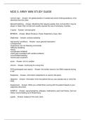MOD 3 ARMY 68W STUDY GUIDE