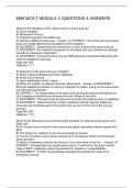 68W MOS-T MODULE 3 QUESTIONS & ANSWERS