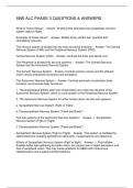 68W ALC PHASE 3 QUESTIONS & ANSWERS