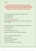 Dental Hygiene Prometric Exam CSCE&comma; Computer Simulated Dental Hygiene Exam&comma; Dental Hygiene Prometric Exam CDCA Actual Exam Test Bank&vert; Complete Real Exam Questions and Correct Verified Answers&sol; Graded A&plus;