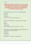NBDHE BOARD EXAM NEWEST 2025 ACTUAL EXAM TEST BANK&vert; COMPLETE 450 REAL EXAM QUESTIONS AND CORRECT DETAILED ANSWERS &lpar;VERIFIED ANSWERS&rpar; ALREADY GRADED A&plus;&vert; NBDHE BOARD EXAM PREP 2025 &lpar;BRAND NEW&excl;&excl;&rpar;