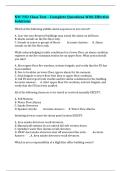 NYC FSD Class Test &ndash; Complete Questions With Effective Solutions