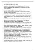 M100 EXAM STUDY GUIDE