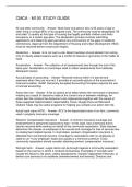 CMCA - M100 STUDY GUIDE