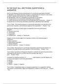 M-100 QUIZ &lpar;ALL SECTIONS&rpar; QUESTIONS & ANSWERS
