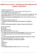 MRSO Practice Exam 2 &ndash; 158 Questions and Verified Answers &lpar;Graded A&plus;&comma; 2025&sol;2026&rpar;