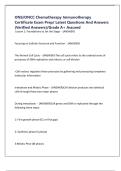 ONS&sol;ONCC Chemotherapy Immunotherapy Certificate Exam Prep&sol; Latest Questions And Answers &lpar;Verified Answers&rpar;&sol;Grade A&plus; Assured