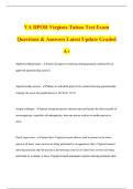 VA DPOR Virginia Tattoo Test Exam Questions & Answers Latest Update Graded A&plus;