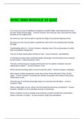 AVSC 3060 MODULE 10 QUIZ WITHCOMPLETE SOLUTIONS