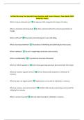 Certified Recovery Peer Specialist Exam Questions with Correct Answers &vert; New Update 100&percnt;  Solved &lpar;A&plus; Grade&rpar; 