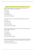 Prite 2019 - Part 1 Questions with Correct Answers&vert; Latest Update Guaranteed Success 