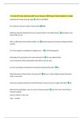 Pro Tools 101 Exam Questions with Correct Answers 100&percnt; Solved&vert; Latest Update &lpar;A&plus; Grade&rpar; 