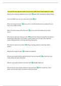 Pro-Tools 101 Exam Questions with Correct Answers 100&percnt; Solved&vert; Latest Update &lpar;A&plus; Grade&rpar;