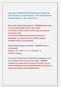 Cupid Admin CAR400 Exam 2025&sol;2026 Actual Complete Real  Exam  Questions &  Correct Answers &vert; 100&percnt; Verified Solutions  &vert;Already Graded A&plus; &sol;  2025  Latest Exam&excl;&excl;  