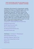 Swift River Med-Surg Patient Scenarios Exam &ndash; Questions and Verified Answers &lpar;Actual 2025&rpar;
