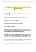 US Sailing Level 1 LSR Exam Questions with Correct Answers &vert; New Update  100&percnt; Solved &lpar;A&plus; Grade&rpar; 