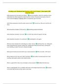 US Sailing Level 2 Workbook Exam Questions with Correct Answers &vert; New Update 100&percnt;  Solved &lpar;A&plus; Grade&rpar; 