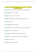 US Sailing Basic Keelboat Exam Questions with Correct Answers &vert; New Update  100&percnt; Solved &lpar;A&plus; Grade&rpar; 