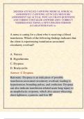 2025&sol;2026 ATI NCLEX CAPSTONE MEDICAL SURGICAL ASSESSMENT &sol; CAPSTONE ATI NCLEX MED SURG ASSESSMENT 1&2 ACTUAL TEST ACCURATE QUESTIONS AND CORRECT DETAILED ANSWERS &lpar;100&percnt; CORRECT VERIFIED SOLUTIONS&rpar; A NEW UPDATED VERSION &vert;GUARANTEED PASS A&plus;
