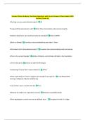Vermont Police Academy Final Exam Questions with Correct Answers&vert; New Update 100&percnt;  Verified &lpar;Grade A&plus;&rpar; 