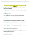 Walmart Optical Training Set 1 Exam Questions with Correct Answers&vert; New Update 100&percnt;  Verified &lpar;Grade A&plus;&rpar; 